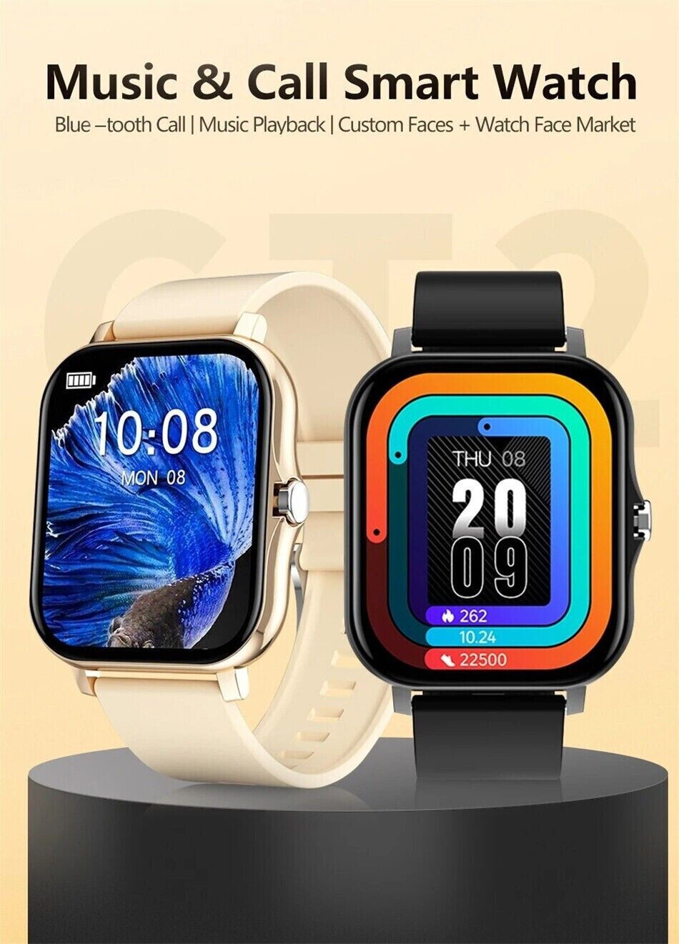 Smart Watch Men Women Fitness Tracker Blood Pressure Heart Rate Sport Watches UK