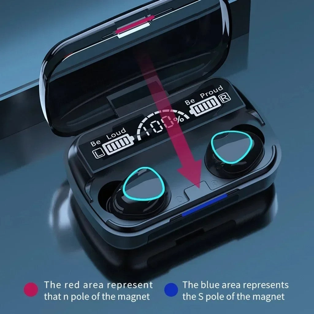 Bluetooth Wireless Headphones TWS Earphones Mini In-Ear Pods For Android iPhone