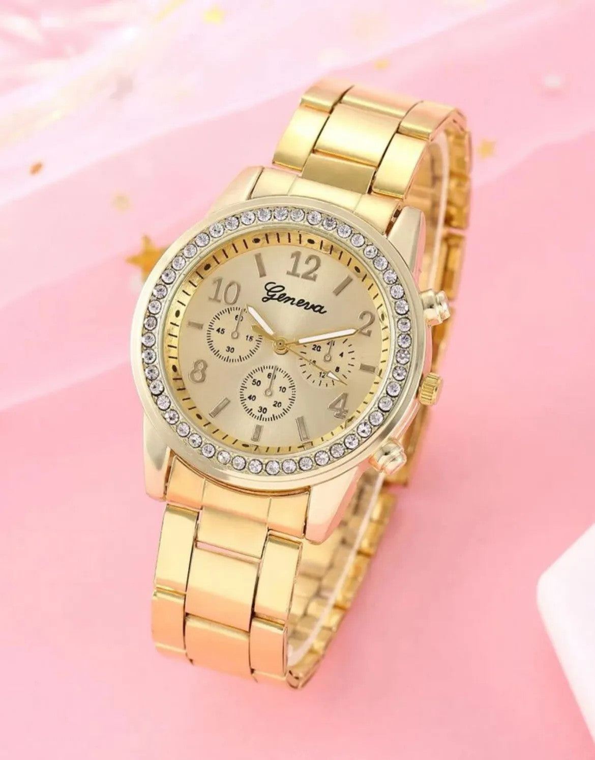 Women Crystal Diamante Quartz Ladies Wrist Watch Fashion Rhinestone Watches Gift