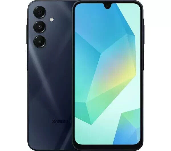 NEW Samsung Galaxy A16 5G Black 128GB 4GB Dual-SIM Unlocked SIM Free Smart Phone