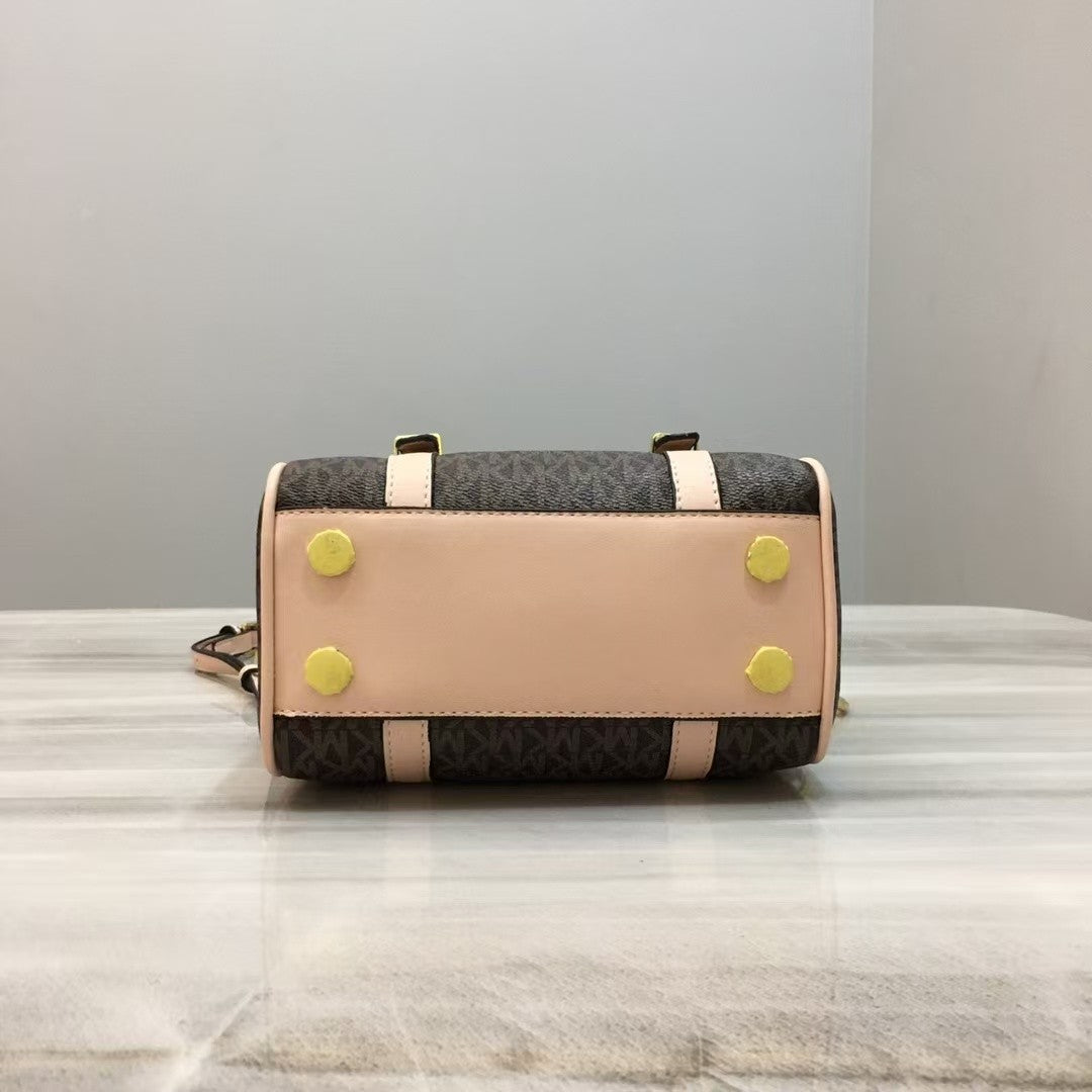 Michael Kors Mini Bedford Crossbody Brown Carryall Bag Legacy Satchel Purse NWT✅