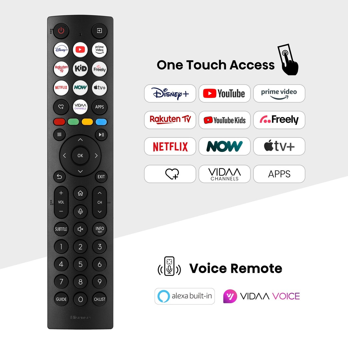 Hisense A6K 58 inch Smart 4K Ultra HD LED TV 58A6NTUK