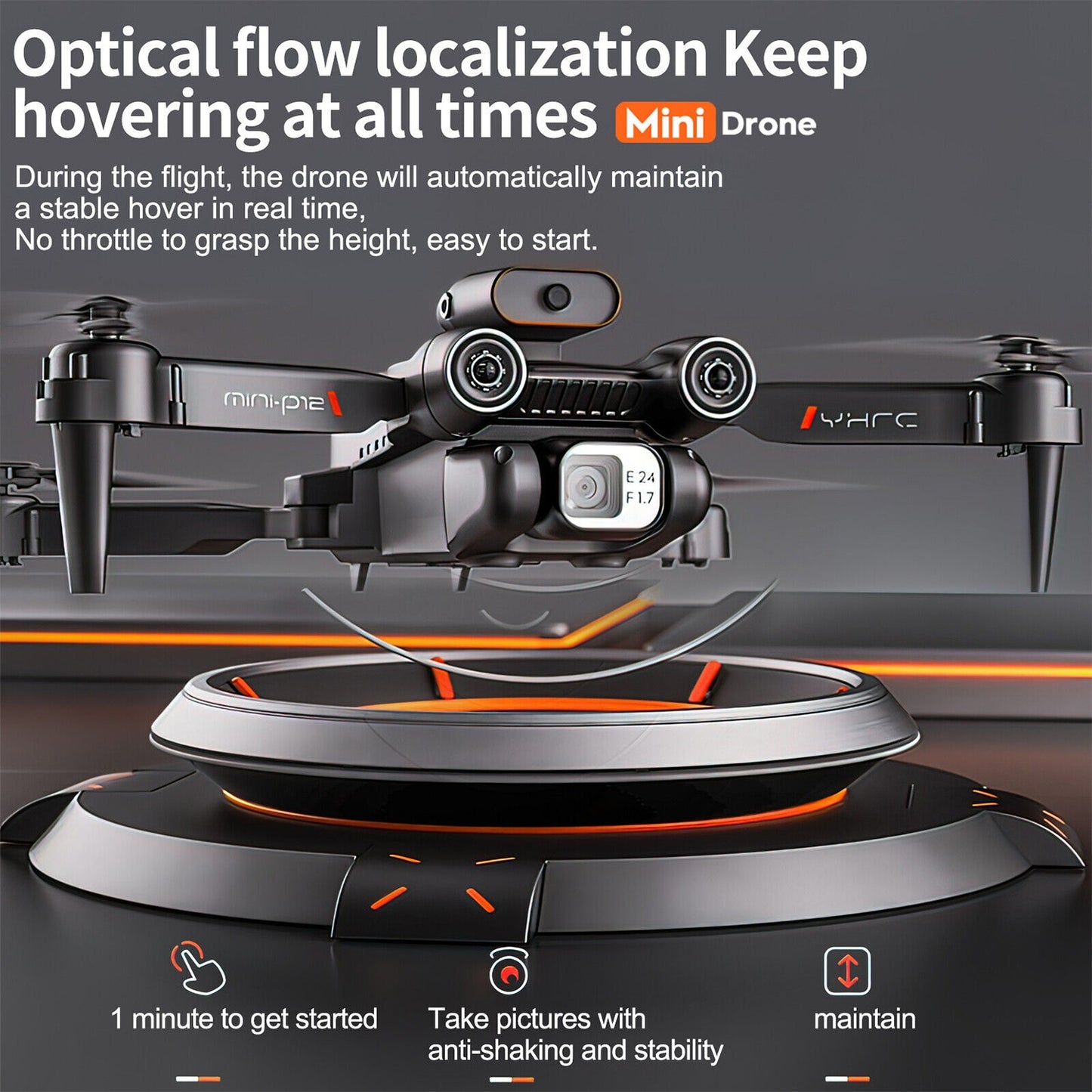 2025 Drone RC Drones Pro 4K HD Camera WIFI FPV Quadcopter Foldable Bag Gifts NEW