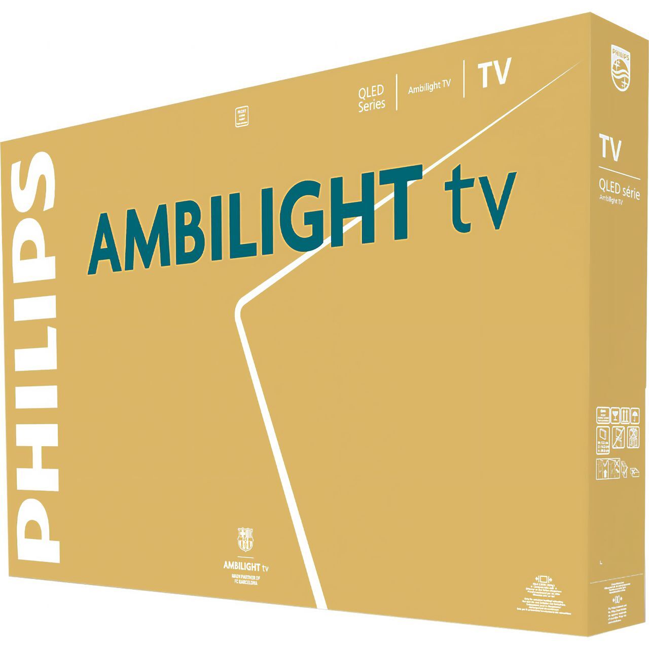 Philips TPVision 43PUS8500/05 43 Inch QLED 4K Ultra HD Smart Ambilight TV