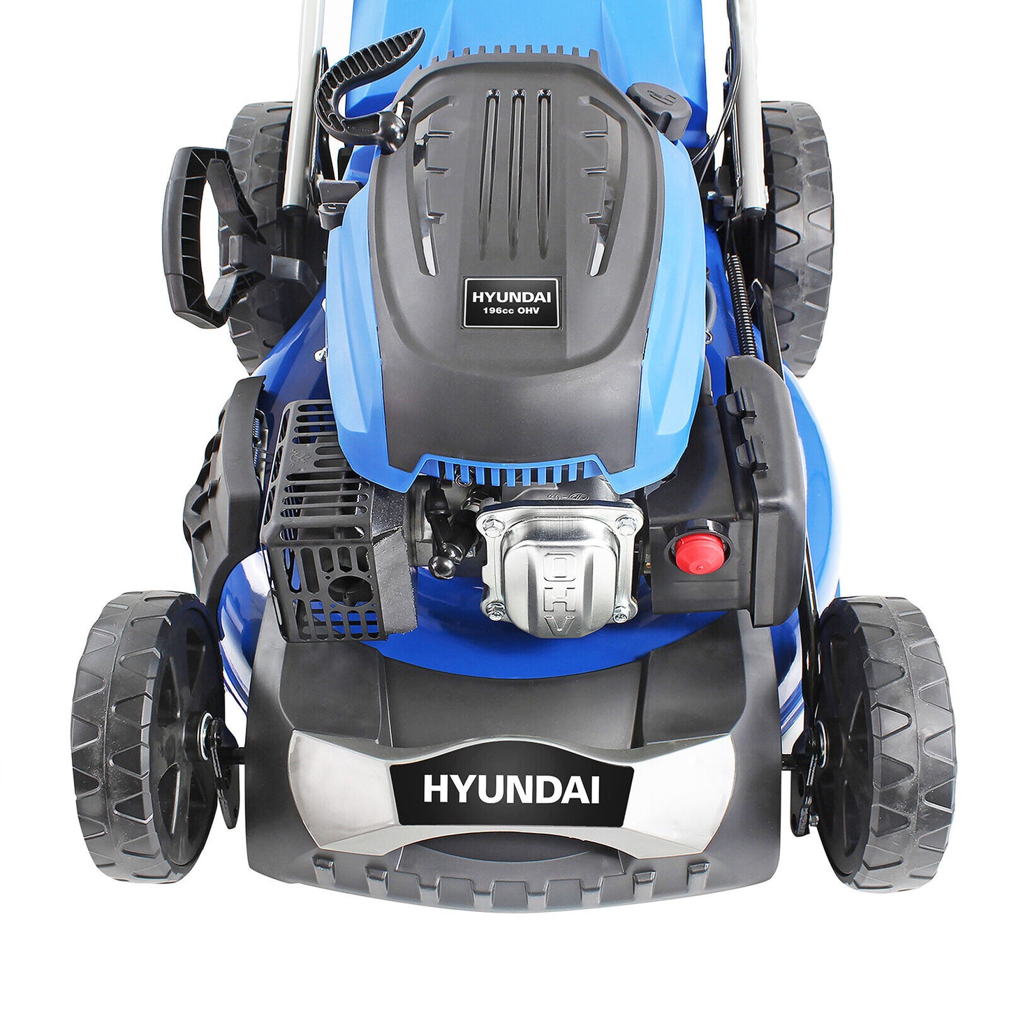 Hyundai Petrol Lawn Mower Self Propelled 196cc, 20" 51cm Cut Lawnmower HYM510SP