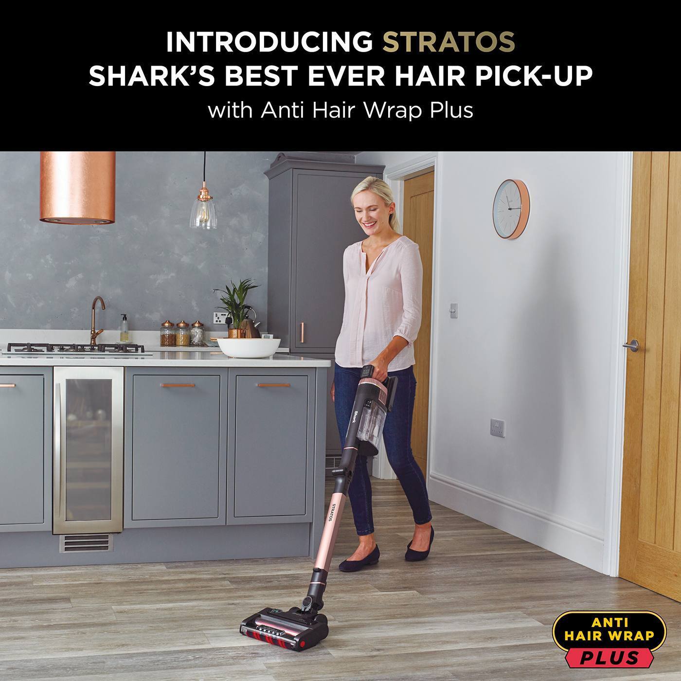 Shark Stratos Cordless Stick Vacuum - Refurbished [IZ400UK] 1 Battery